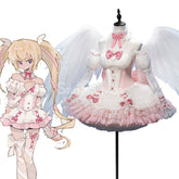 【Pre Sale】Anime Shugo Chara! Cosplay Tsukiyomi Utau Angel Cosplay Costume Cosplay Costumes